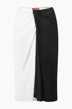 AZALEA COVERUP SKIRT  WHITE BLACK