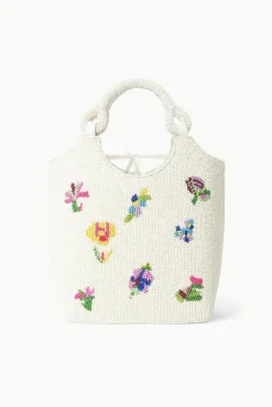 BEADED COTE BAG  FIRST BLOOM DAY