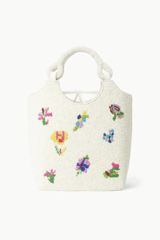 BEADED COTE BAG  FIRST BLOOM DAY