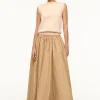 BELLAGIO SKIRT  FAWN