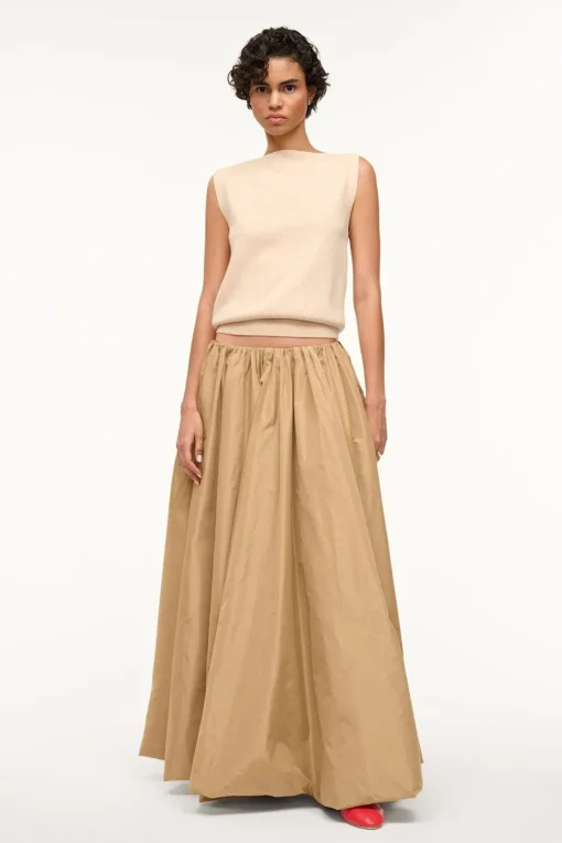 BELLAGIO SKIRT  FAWN