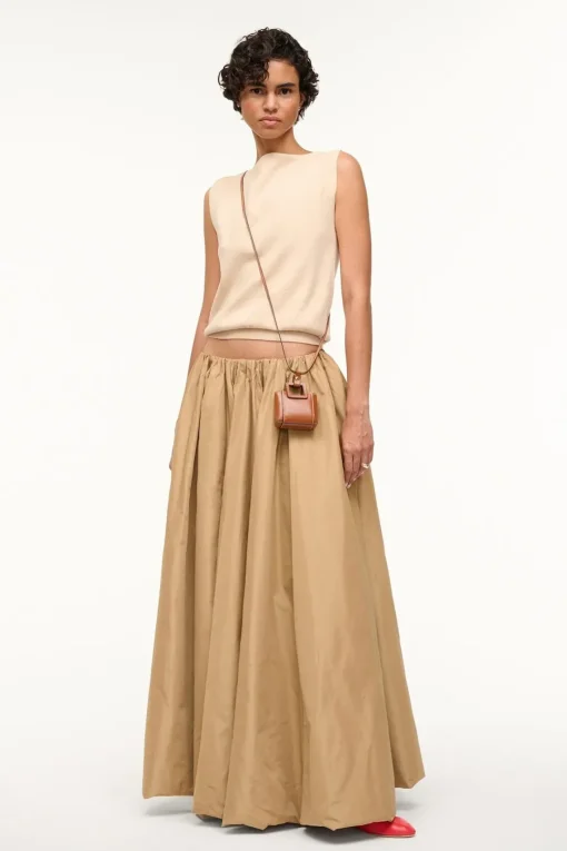 BELLAGIO SKIRT  FAWN