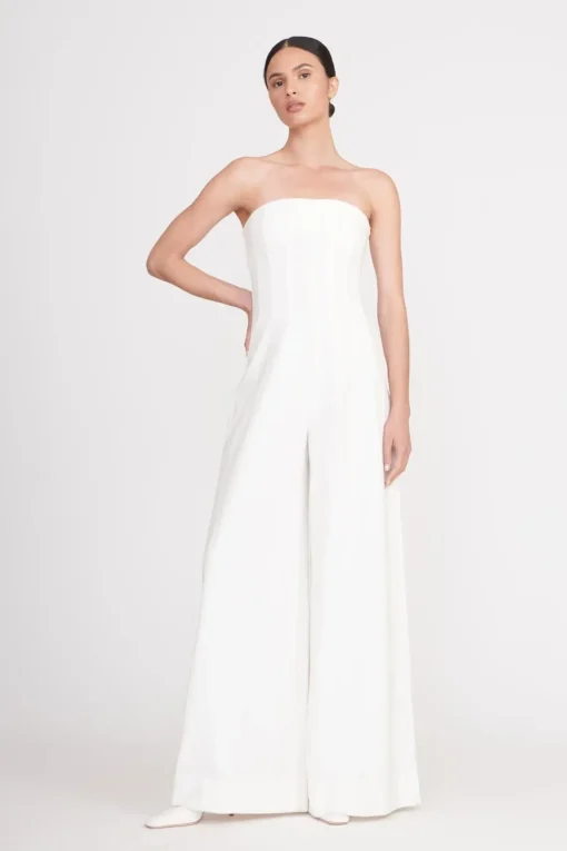 BENJAMIN JUMPSUIT  ECRU