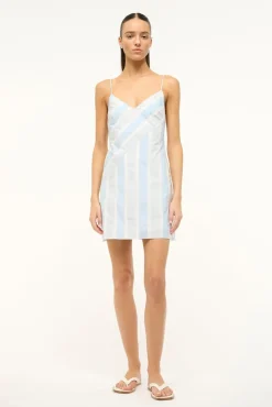 BIANCO DRESS  ADRIATIC STRIPE