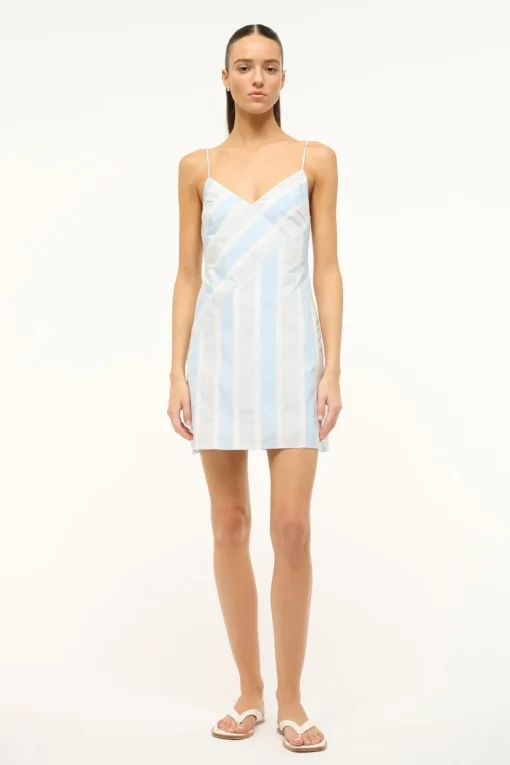BIANCO DRESS  ADRIATIC STRIPE
