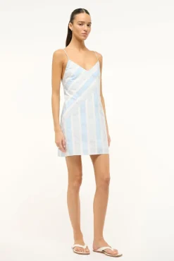 BIANCO DRESS  ADRIATIC STRIPE