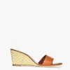 BILLIE ESPADRILLE WEDGE  NATURAL TAN