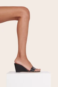 BILLIE WEDGE  BLACK