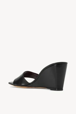 BILLIE WEDGE  BLACK