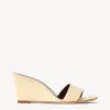BILLIE WEDGE  CREAM