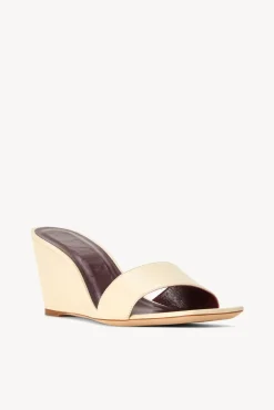 BILLIE WEDGE  CREAM