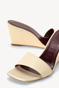 BILLIE WEDGE  CREAM