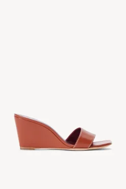 BILLIE WEDGE  TAN