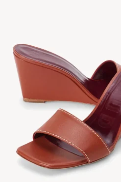 BILLIE WEDGE  TAN