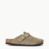 BIRKENSTOCK BOSTON BRAID CLOG  TAUPE