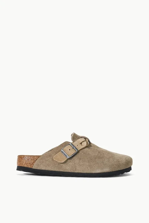 BIRKENSTOCK BOSTON BRAID CLOG  TAUPE