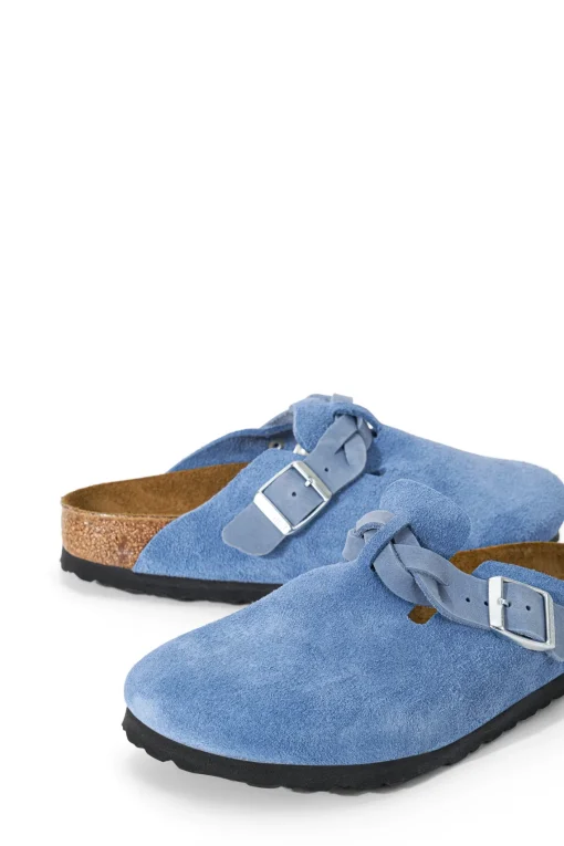 BIRKENSTOCK BOSTON BRAID CLOG  ELEMENTAL BLUE