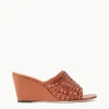 BLAIR WOVEN WEDGE  TAN