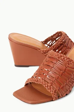 BLAIR WOVEN WEDGE  TAN