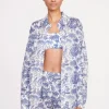 BOYANA SHORT  BLUE TOILE