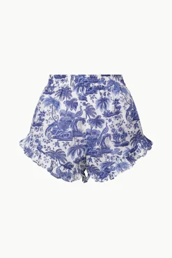 BOYANA SHORT  BLUE TOILE