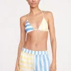 BOYANA SHORT  BUTTERCUP SEASHORE STRIPE