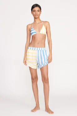 BOYANA SHORT  BUTTERCUP SEASHORE STRIPE