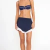 BOYANA SHORT  NAVY WHITE