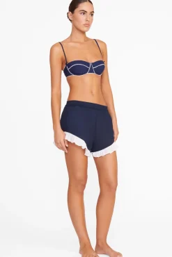 BOYANA SHORT  NAVY WHITE