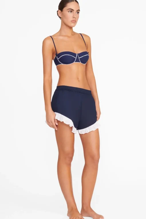 BOYANA SHORT  NAVY WHITE