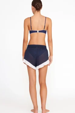 BOYANA SHORT  NAVY WHITE