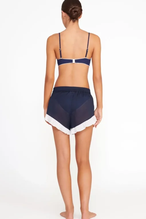 BOYANA SHORT  NAVY WHITE