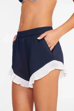 BOYANA SHORT  NAVY WHITE