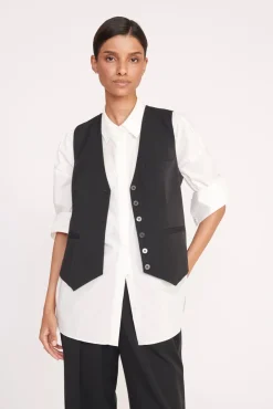 BRETT VEST  BLACK