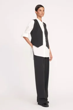 BRETT VEST  BLACK
