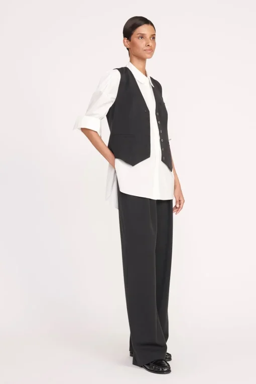 BRETT VEST  BLACK