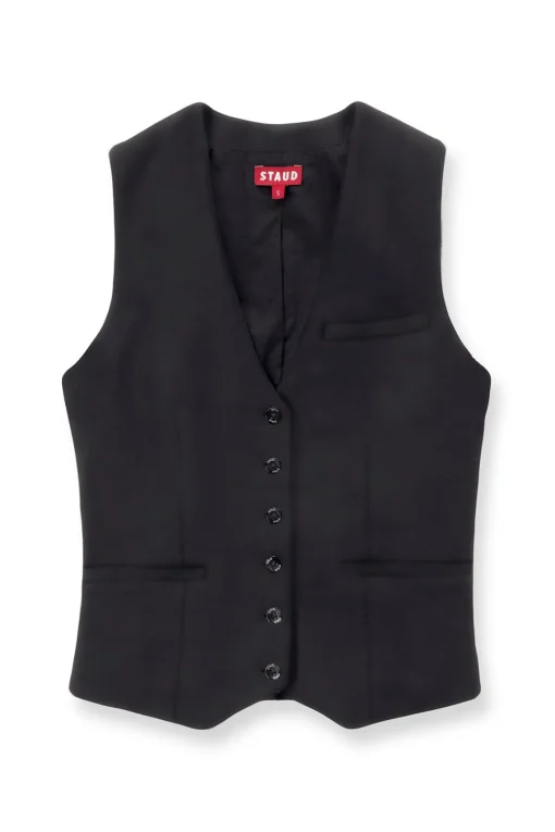 BRETT VEST  BLACK