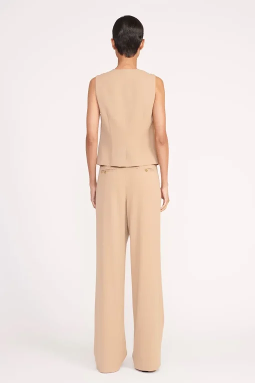 BRETT VEST  CAMEL