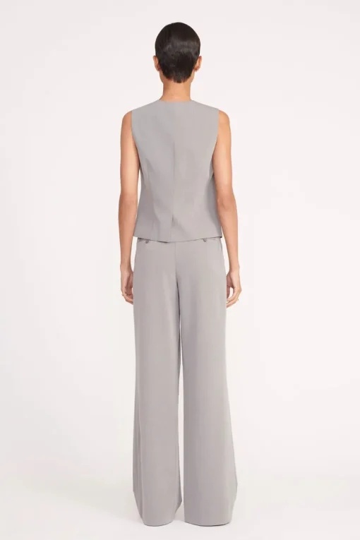 BRETT VEST  HEATHER GREY