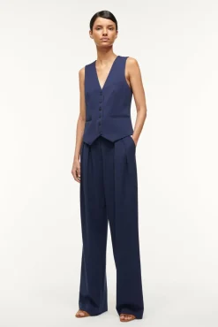 BRETT VEST  NAVY