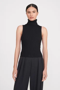 CALLUM TOP  BLACK