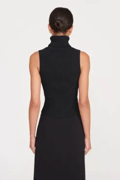 CALLUM TOP  BLACK