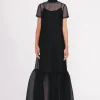 CALLUNA DRESS  BLACK