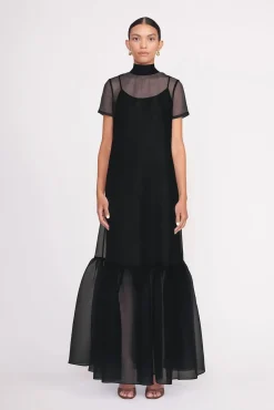CALLUNA DRESS  BLACK