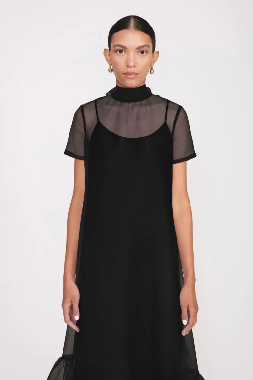 CALLUNA DRESS  BLACK