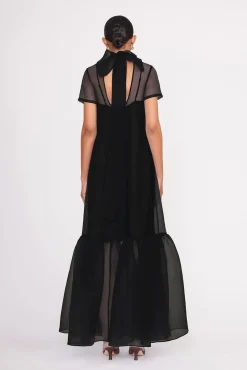 CALLUNA DRESS  BLACK