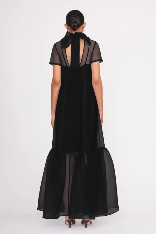 CALLUNA DRESS  BLACK