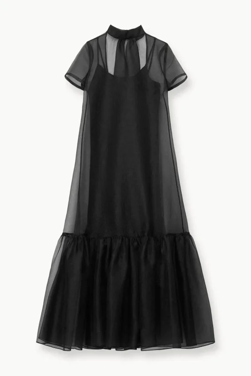 CALLUNA DRESS  BLACK