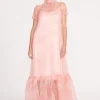 CALLUNA DRESS  CHERRY BLOSSOM IVORY TOILE