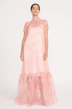 CALLUNA DRESS  CHERRY BLOSSOM IVORY TOILE
